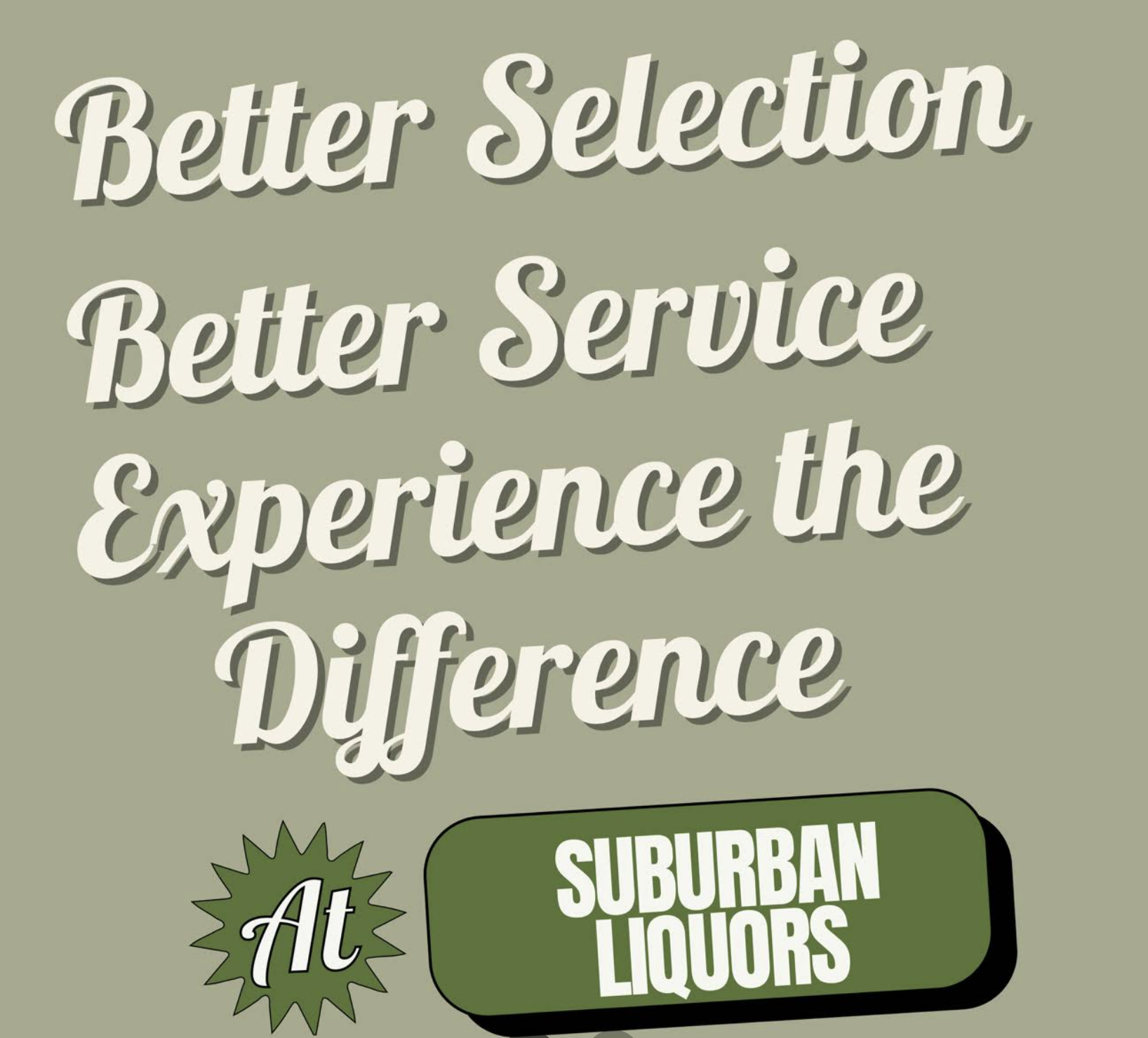 Better Selection, Better Service